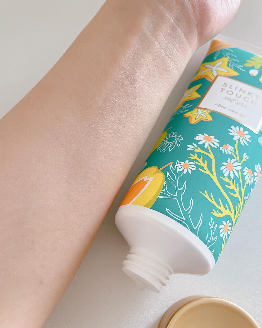 アフターケアジェル /スリンキータッチ セルフスパ/ボディローションを使ったクチコミ(5枚目)