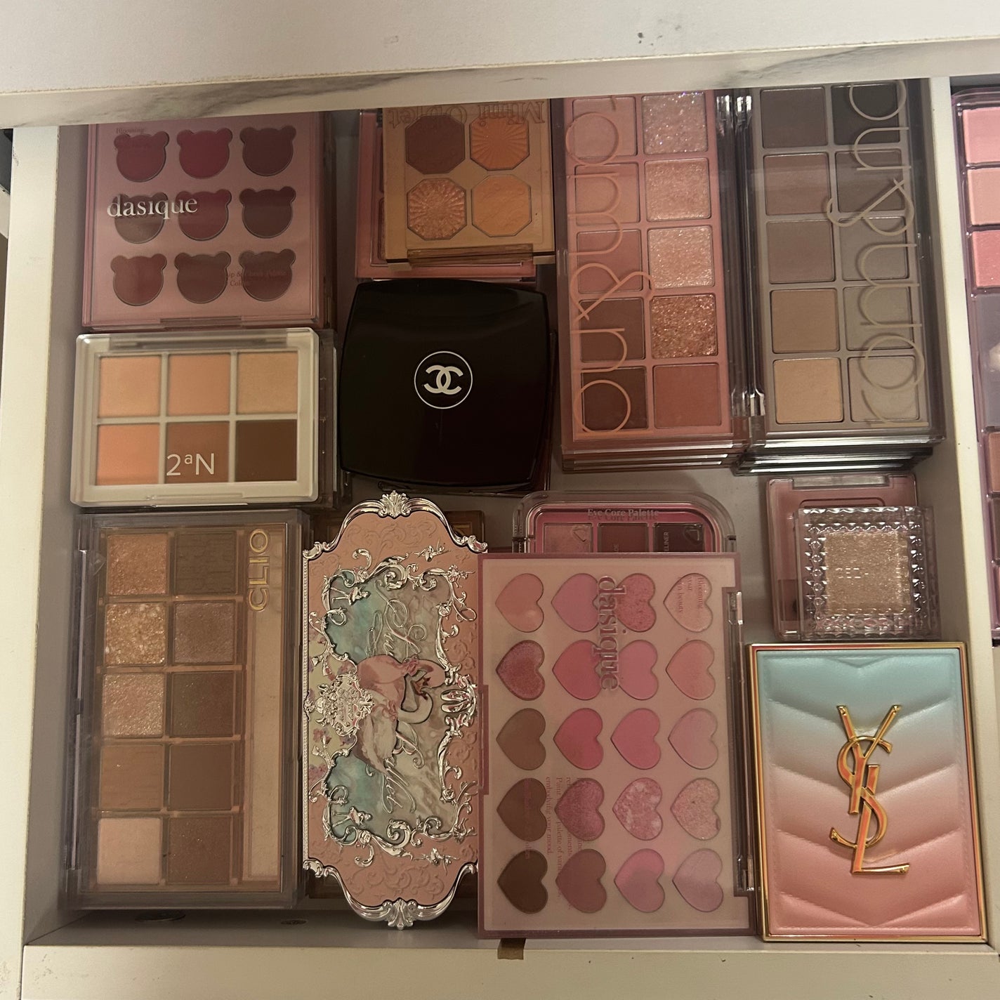 3段式クリアーケース/DAISO/その他化粧小物を使ったクチコミ(10枚目)