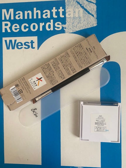 ダブルエンドアイブロウブラシ熊野筆/&be/メイクブラシを使ったクチコミ(3枚目)