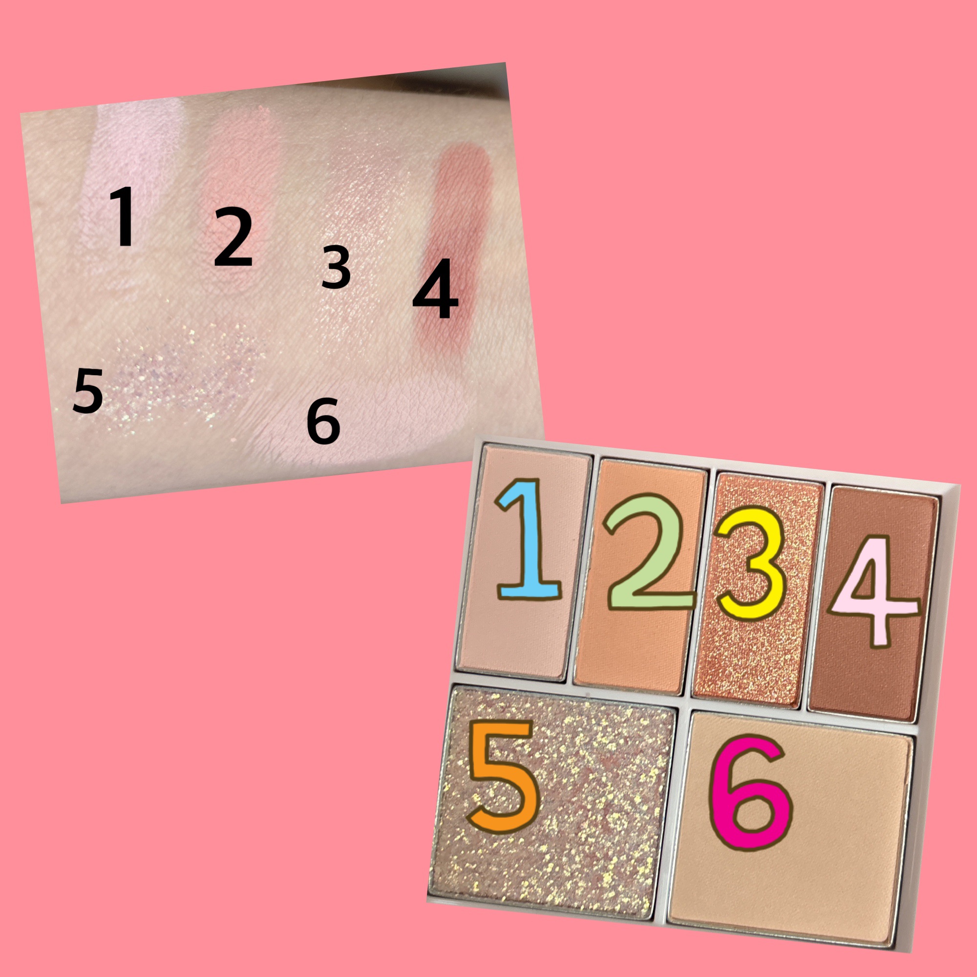 16 MY MAGAZINE/16BRAND/アイシャドウパレットを使ったクチコミ（3枚目）