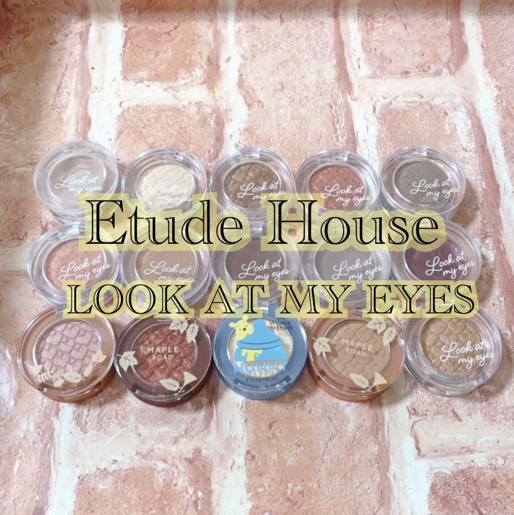 ルックアット マイアイズ/ETUDE/単色アイシャドウを使ったクチコミ(1枚目)