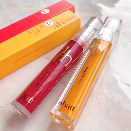 トゥインクルリップグロウ/ahatt/リップグロスを使ったクチコミ(5枚目)