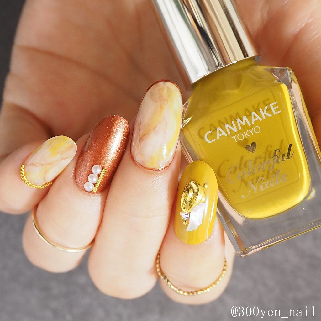 カラフルネイルズ/キャンメイク/マニキュアを使ったクチコミ（2枚目）