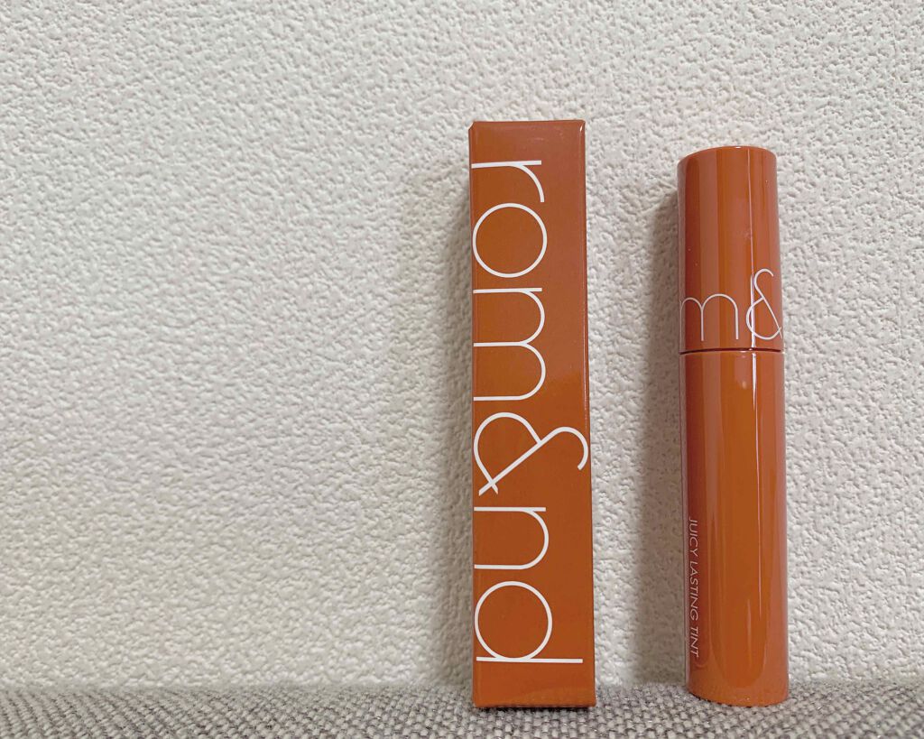 ジューシーラスティングティント/rom&nd/リップティントを使ったクチコミ(1枚目)