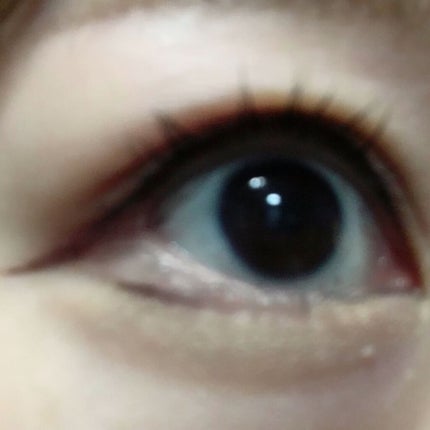 「密着アイライナー」ショート筆リキッド/デジャヴュ/リキッドアイライナーを使ったクチコミ(2枚目)