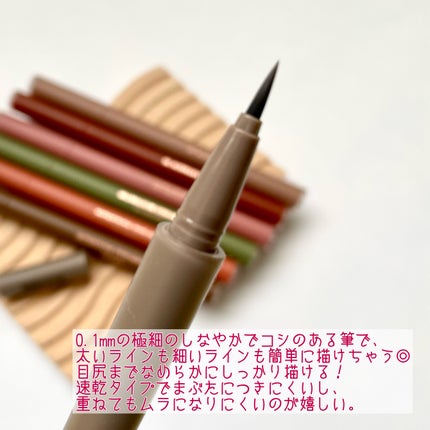 モンスーンアイライナー/CathyDoll/リキッドアイライナーを使ったクチコミ(3枚目)