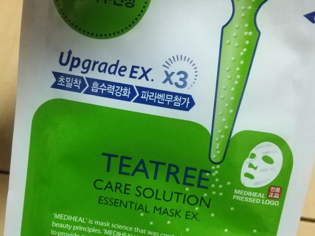 ティーツリーケア ソリューション エッセンシャルマスクEX/MEDIHEAL/シートマスク・パックを使ったクチコミ（1枚目）