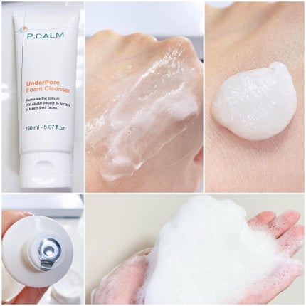 アンダーポアフォームクレンザー/P.CALM/洗顔フォームを使ったクチコミ(2枚目)