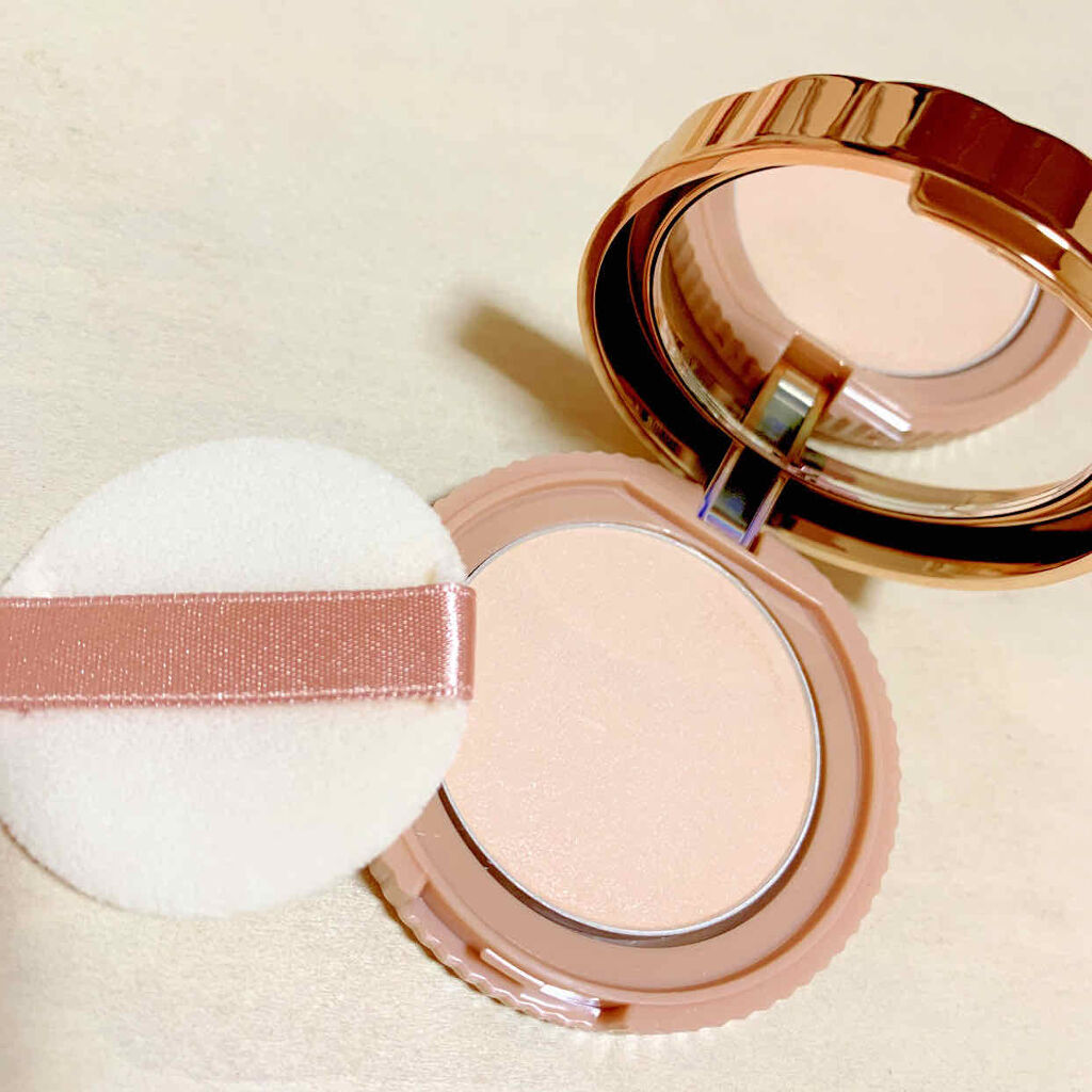 シークレットビューティーパウダー OB-01 シルキーナチュラル/キャンメイク/プレストパウダーを使ったクチコミ（3枚目）