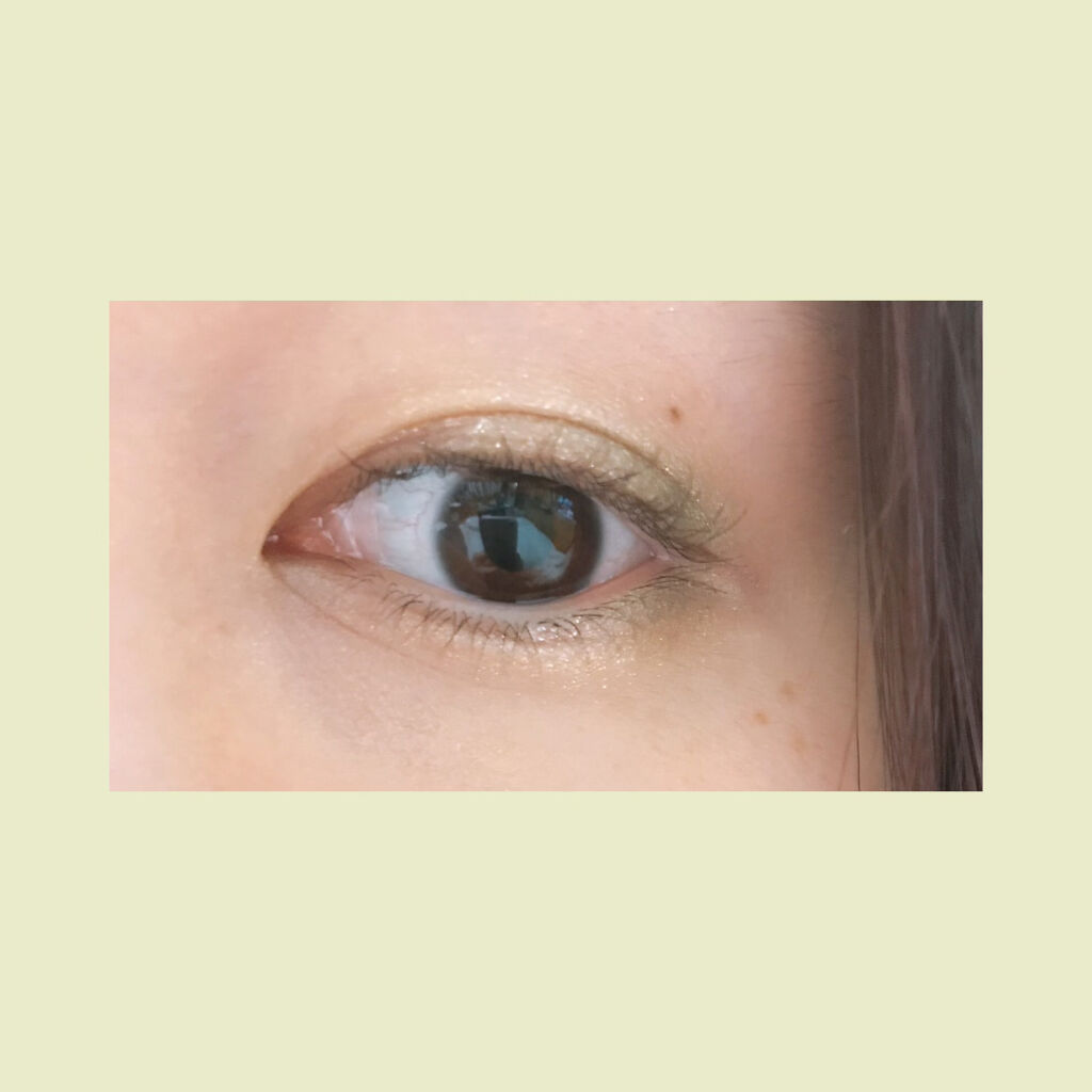 グリッタープリズム シャドウ/MISSHA/グリッターを使ったクチコミ（3枚目）