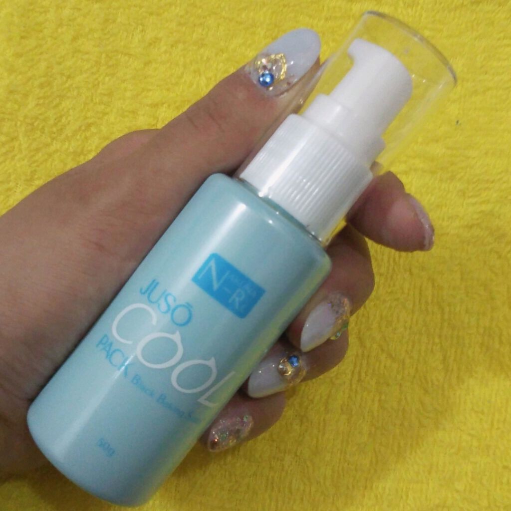 JUSO COOL PACK/NAKUNA-RE/洗い流すパック・マスクを使ったクチコミ（2枚目）