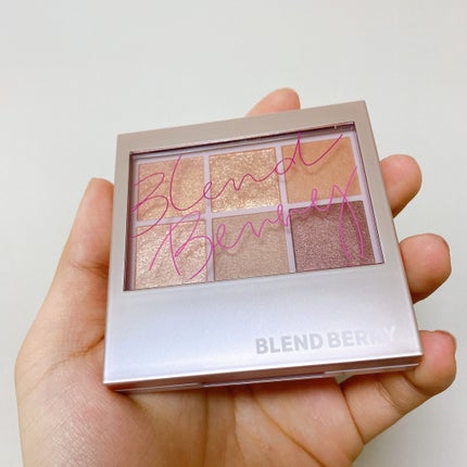 オーラクリエイション/BLEND BERRY/アイシャドウパレットを使ったクチコミ(3枚目)