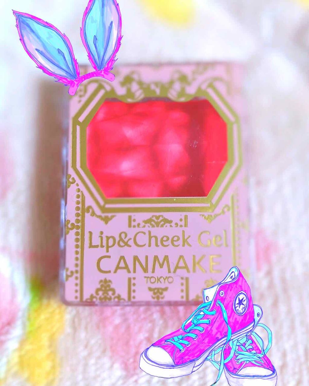 リップ&チーク ジェル/キャンメイク/ジェル・クリームチークを使ったクチコミ(1枚目)