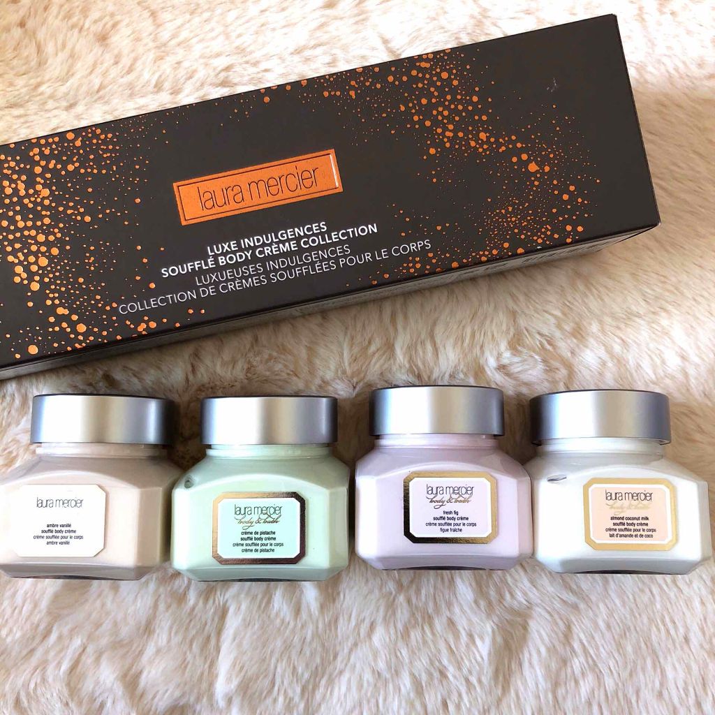 リュクス インダルジェンス スフレ ボディ クリーム コレクション/ローラ メルシエ/スキンケアキットを使ったクチコミ(1枚目)