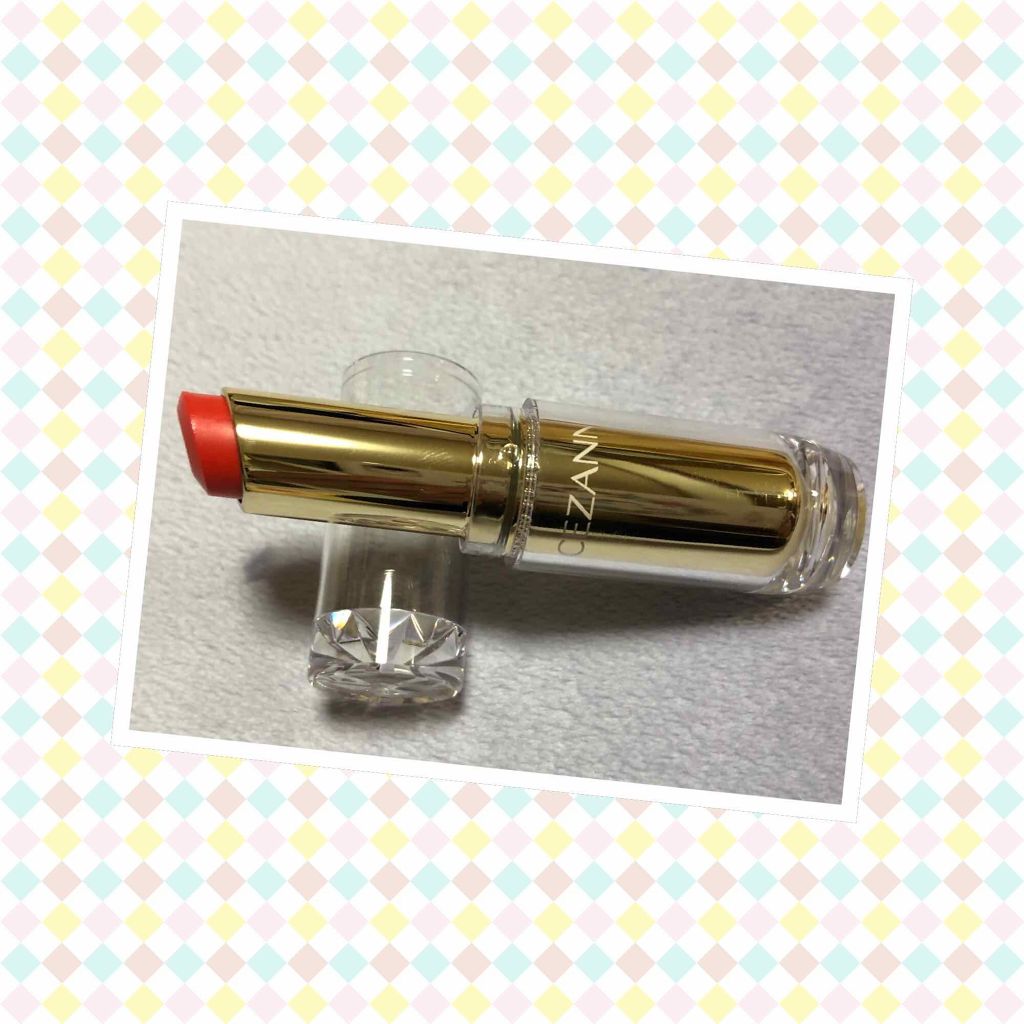 ラスティンググロスリップ/CEZANNE/口紅を使ったクチコミ(1枚目)