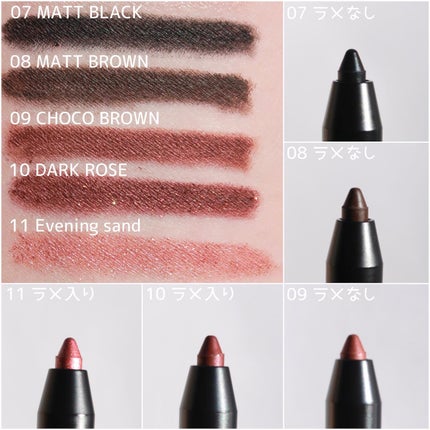 ウォータープルーフペンシルアイライナー/SISTER ANN/ペンシルアイライナーを使ったクチコミ(4枚目)