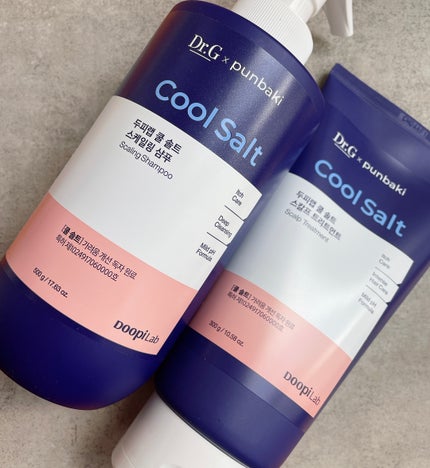 クールソルトスケーリングシャンプー/クールソルトスカルプトリートメント/Dr.G/市販シャンプーを使ったクチコミ(1枚目)