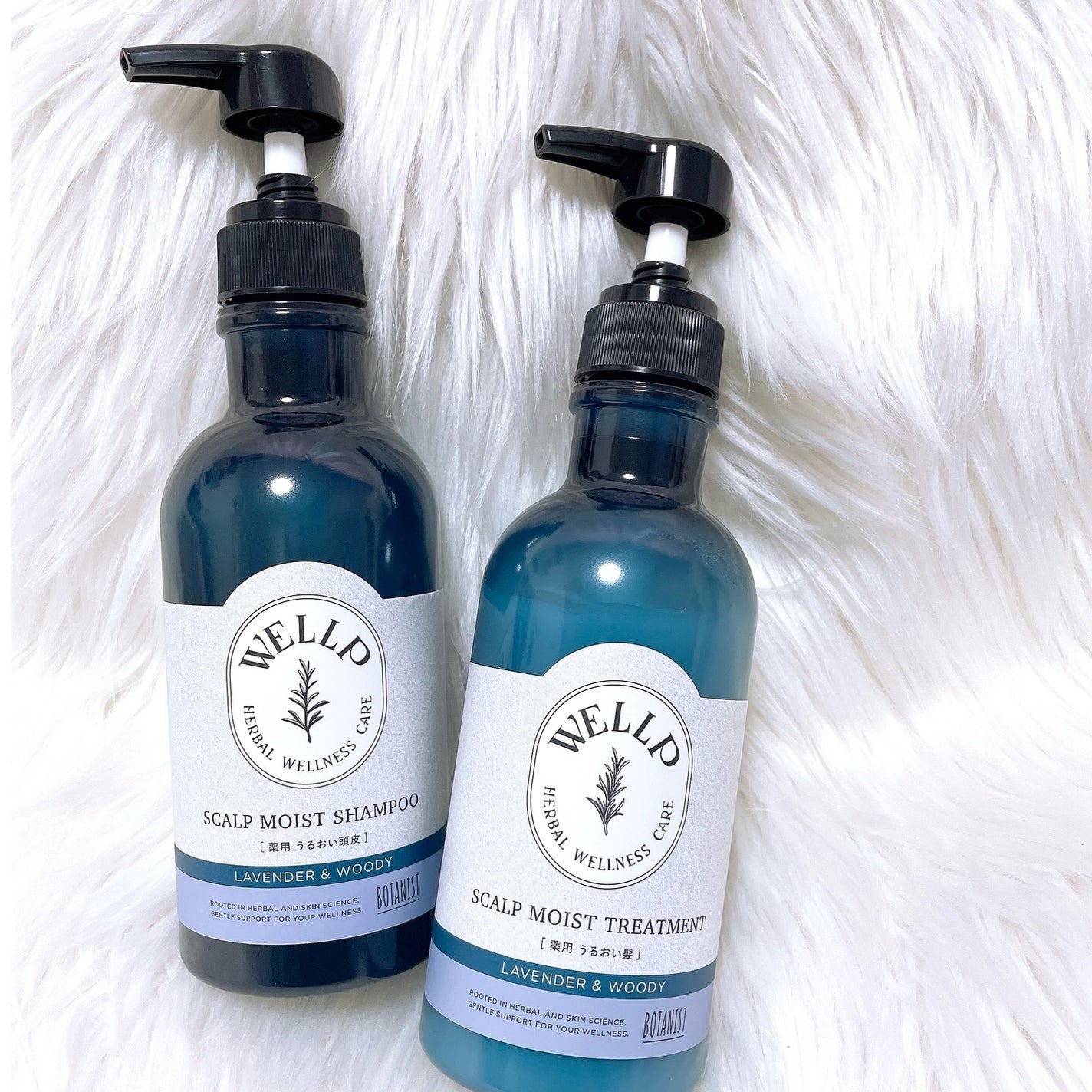 薬用スカルプケアシャンプー/トリートメント モイスト/WELLP/市販シャンプーを使ったクチコミ(5枚目)