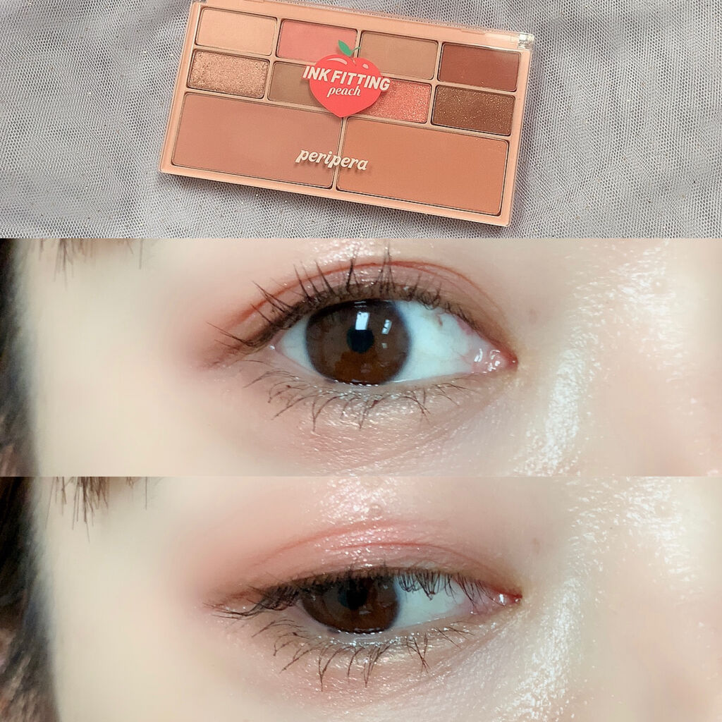 インク フィッティング カラー パレット/PERIPERA/アイシャドウパレットを使ったクチコミ（1枚目）