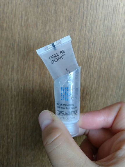 フリッズビーゴーン スムージング ヘアセラム/giovanni/ヘアオイルを使ったクチコミ(1枚目)