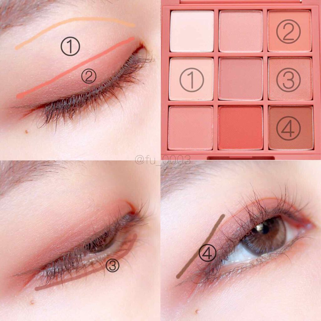 3CE マルチアイカラーパレット/3CE/アイシャドウパレットを使ったクチコミ(2枚目)