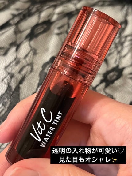 Vit C ウォーターティント/CathyDoll/リップティントを使ったクチコミ(5枚目)