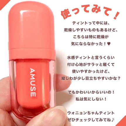 べべティント/AMUSE/リップティントを使ったクチコミ(6枚目)