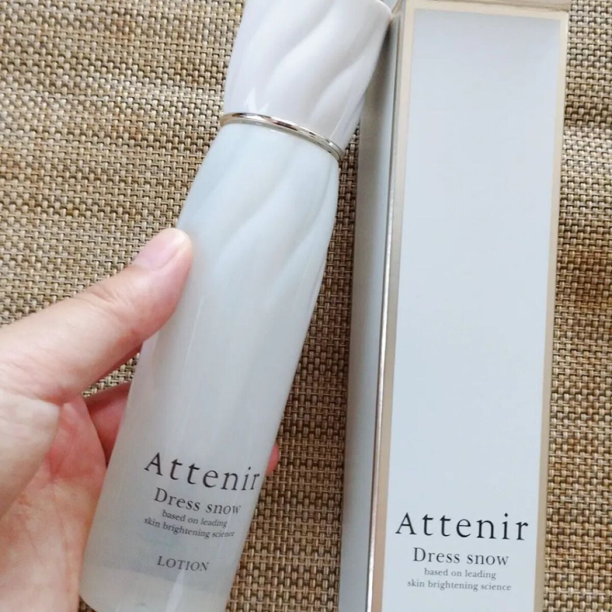 ドレススノー ローション【医薬部外品】 /アテニア/化粧水を使ったクチコミ(1枚目)