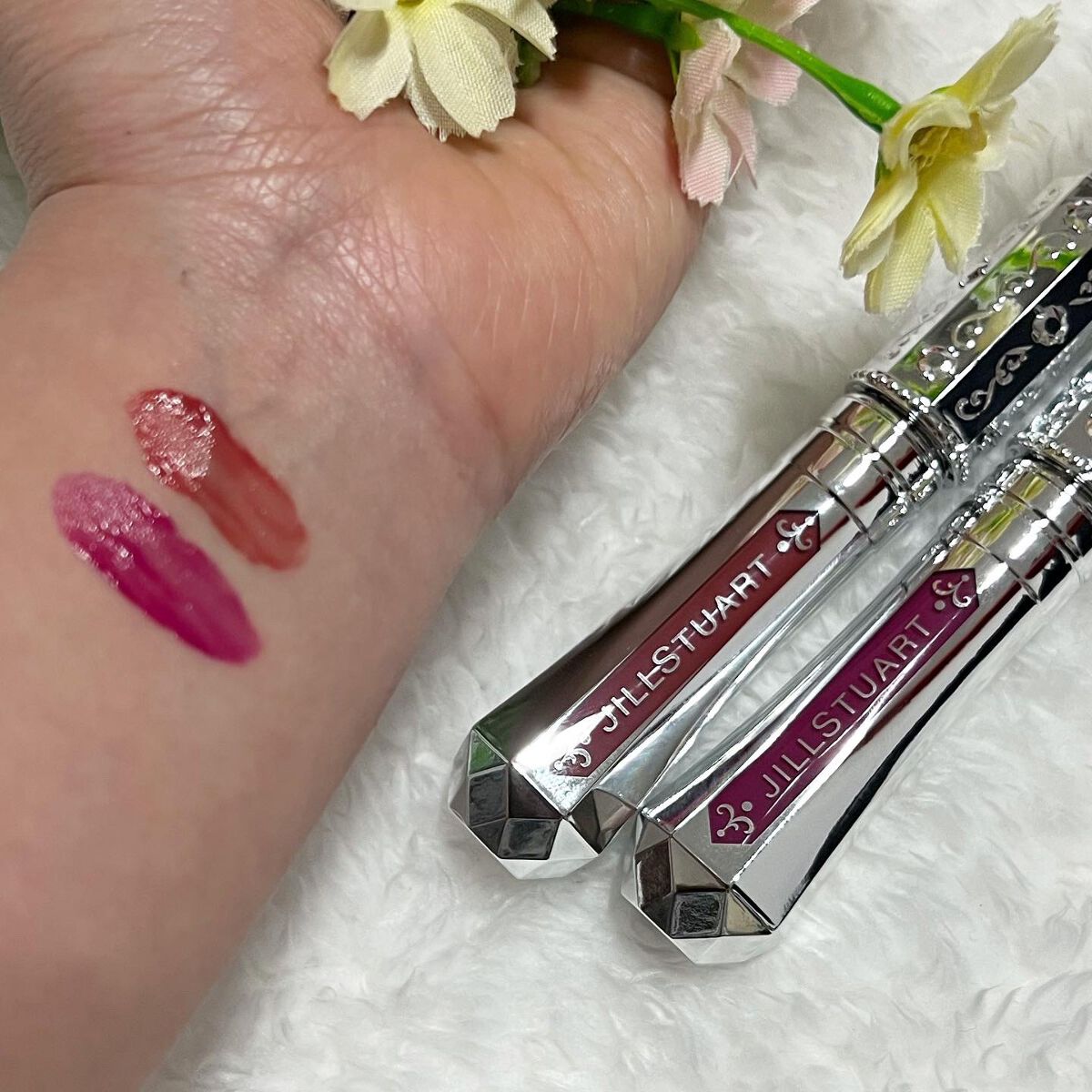 ジルスチュアート タイムレスグロウ ルージュティント/JILL STUART/リップティントを使ったクチコミ(2枚目)