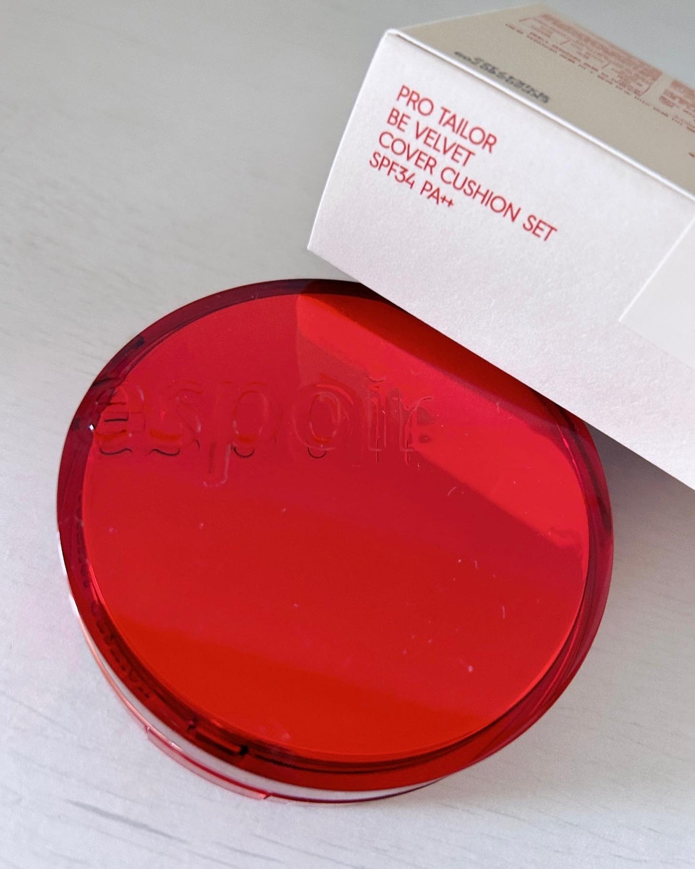 プロテーラービーベルベットカバークッション/espoir/クッションファンデーションを使ったクチコミ(5枚目)