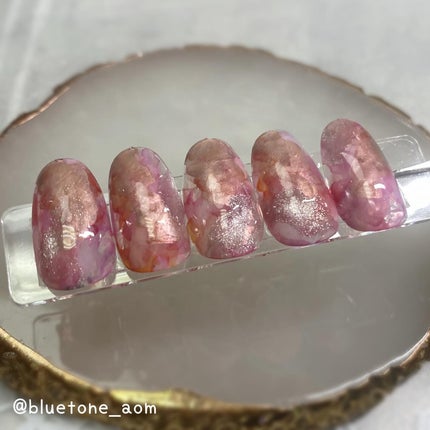 ⋆͛🦖⋆͛aomi on LIPS 「pinknuance…♡マグちゃん仕込んだりしてインクで遊びま..」(5枚目)