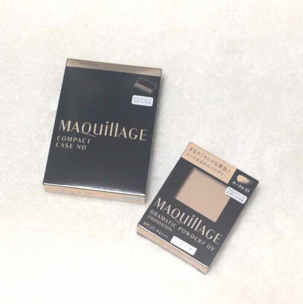 ドラマティックパウダリー UV/マキアージュ/パウダーファンデーションを使ったクチコミ(2枚目)