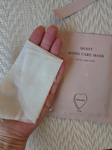 モイストエイジングケアマスク/WHOMEE/シートマスク・パックを使ったクチコミ(1枚目)