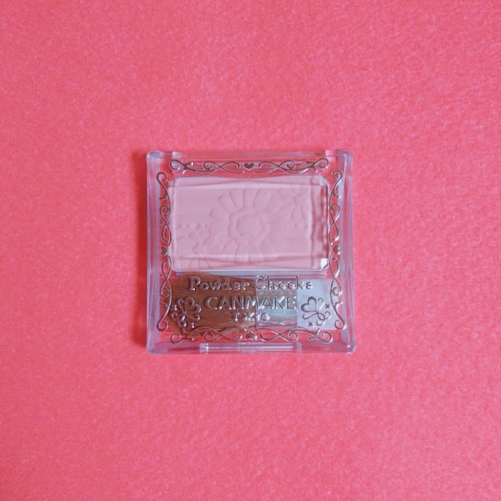 【旧品】パウダーチークス/キャンメイク/パウダーチークを使ったクチコミ(1枚目)