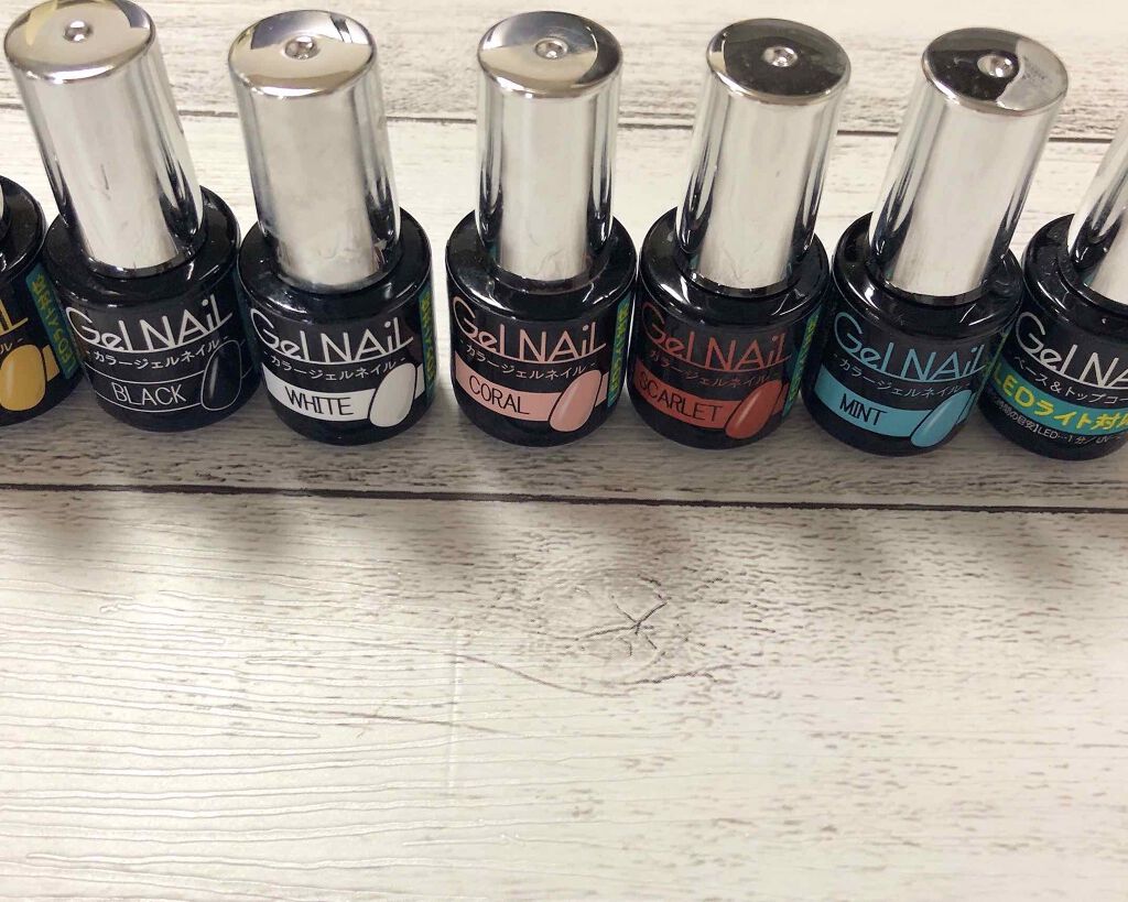 ジェルネイル(ライト対応)/セリア/ジェルネイルを使ったクチコミ(3枚目)