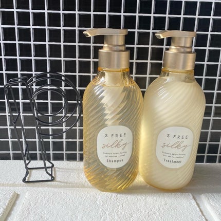シャンプー シルキースムース/トリートメント シルキースムース /S FREE/市販シャンプーを使ったクチコミ(1枚目)
