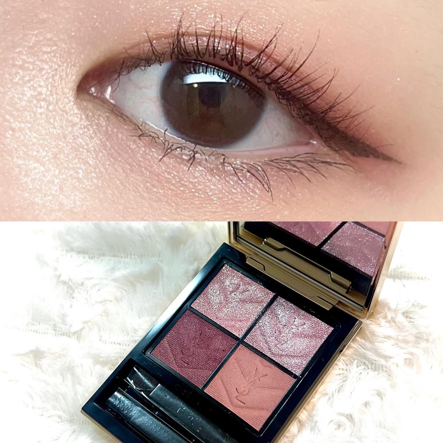 クチュール ミニ クラッチ/YVES SAINT LAURENT BEAUTE/アイシャドウパレットを使ったクチコミ(1枚目)