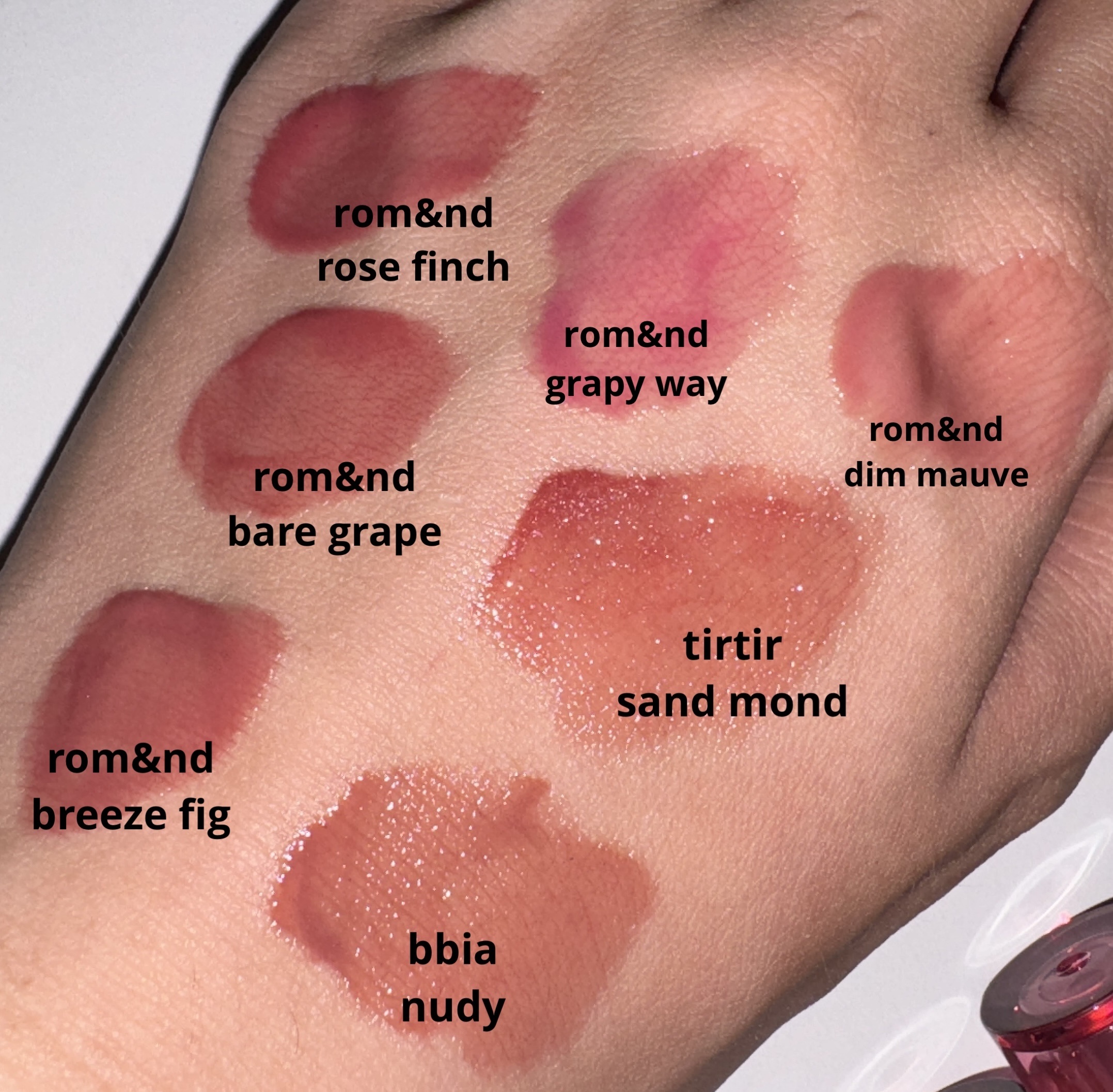 ジューシーラスティングティント/rom&nd/リップティントを使ったクチコミ（2枚目）