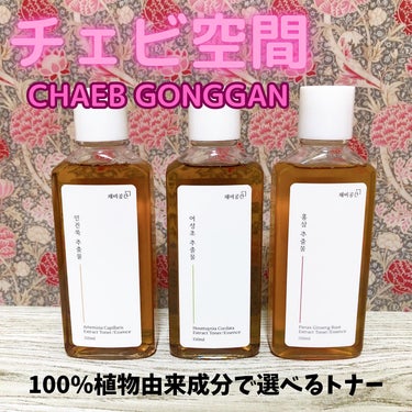 スキンケアトナー/CHAEB GONGGAN/化粧水を使ったクチコミ（1枚目）