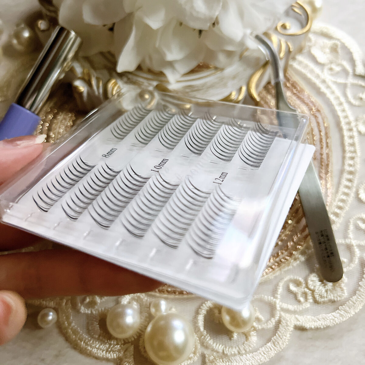 アイラッシュグルー クリアタイプ /ミッシュブルーミン/つけまつげを使ったクチコミ（3枚目）