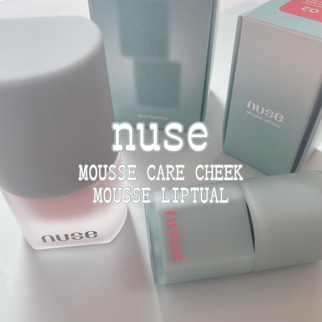 ムースケアチーク/nuse/リキッドチークを使ったクチコミ(1枚目)