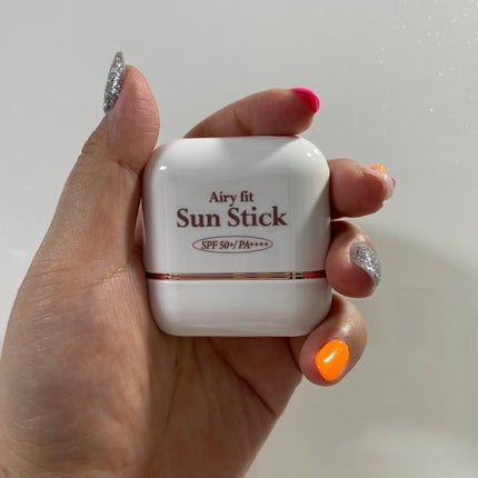 エアリーフィットサンスティック/KAHI/日焼け止めスティックを使ったクチコミ(1枚目)