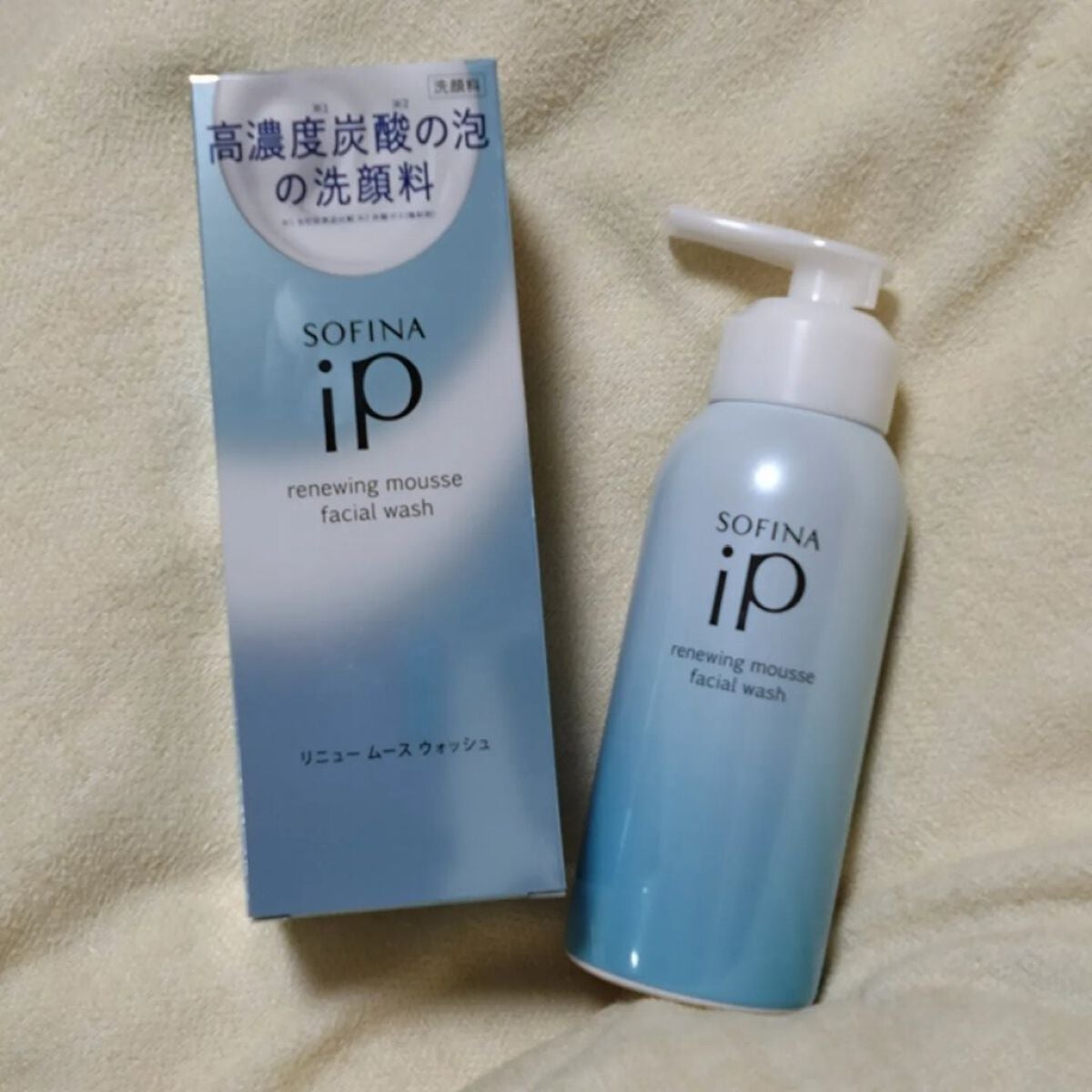 ソフィーナ iP リニュー ムース ウォッシュ/SOFINA iP/泡洗顔を使ったクチコミ(1枚目)