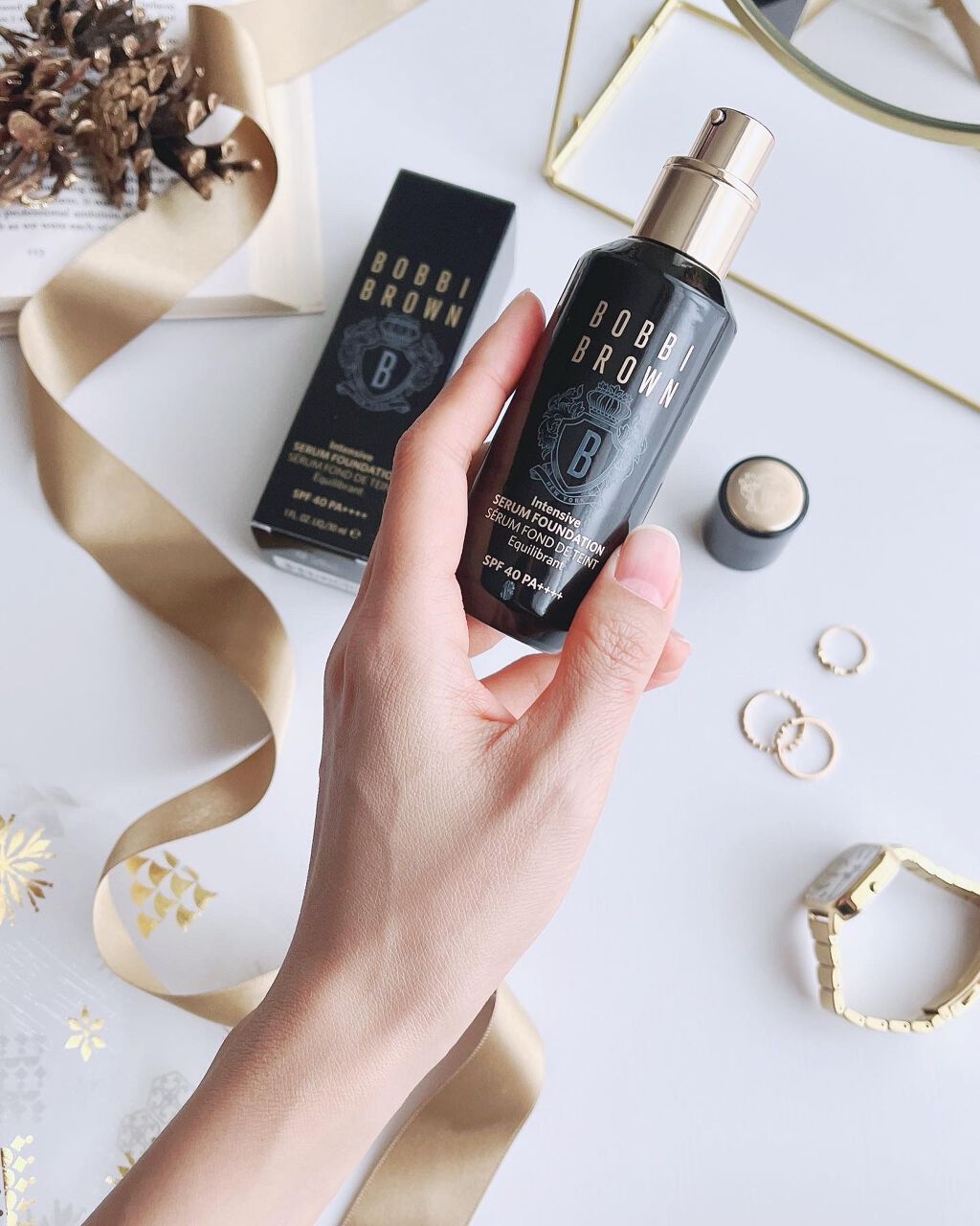 インテンシブ セラム ファンデーション/BOBBI BROWN/リキッドファンデーションを使ったクチコミ(5枚目)