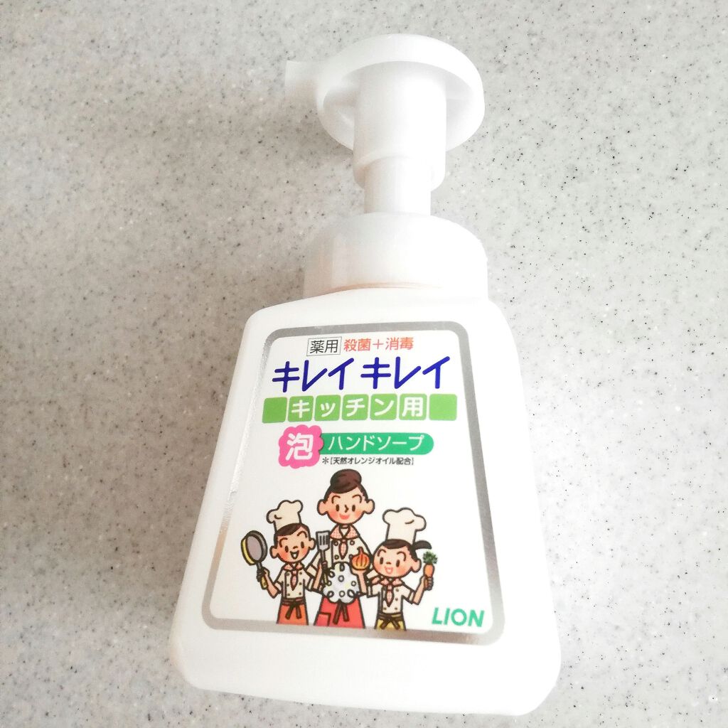 薬用キッチン泡ハンドソープ/キレイキレイ/ハンドソープを使ったクチコミ(1枚目)