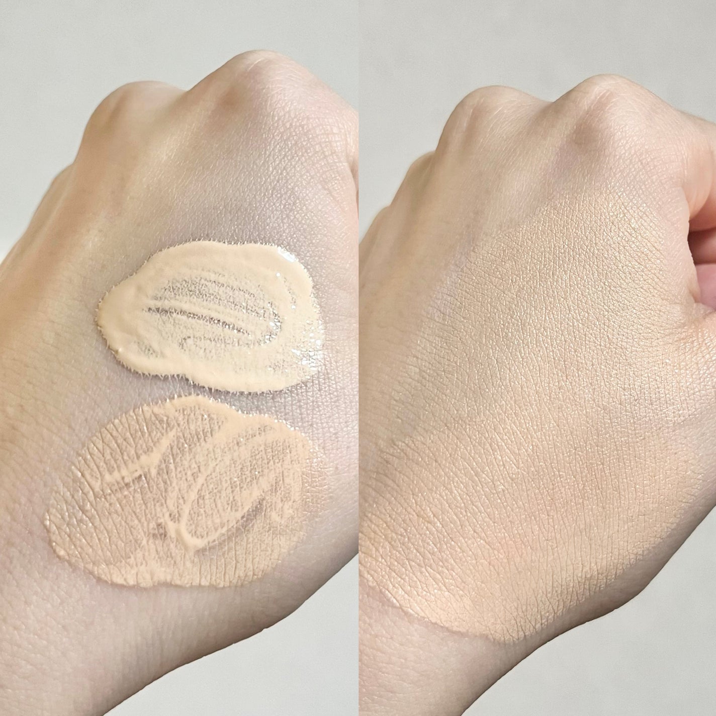 Skin breathing foundation Glow/Healus/リキッドファンデーションを使ったクチコミ(4枚目)