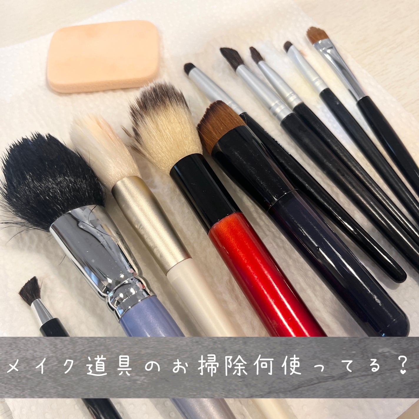 スポンジクリーナーN 198 (L)/SHISEIDO/その他化粧小物を使ったクチコミ(1枚目)