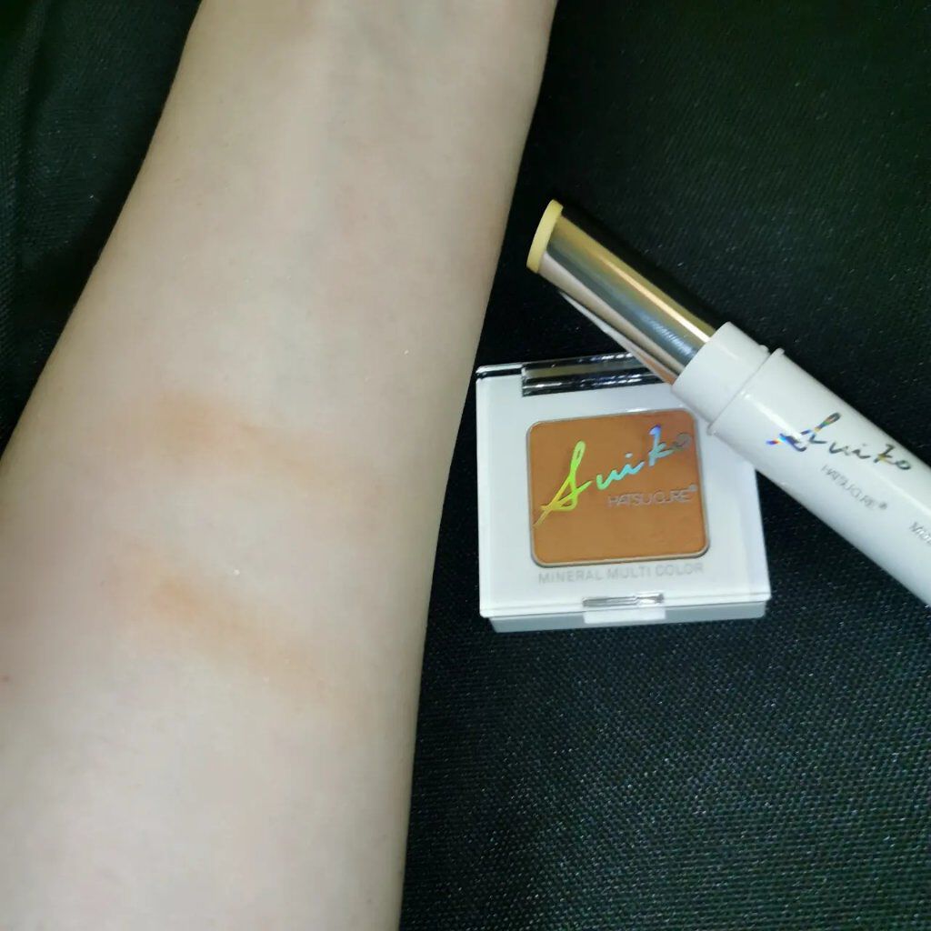 SUIKOミネラルマルチカラー/SUIKO HATSUCURE/単色アイシャドウを使ったクチコミ（1枚目）