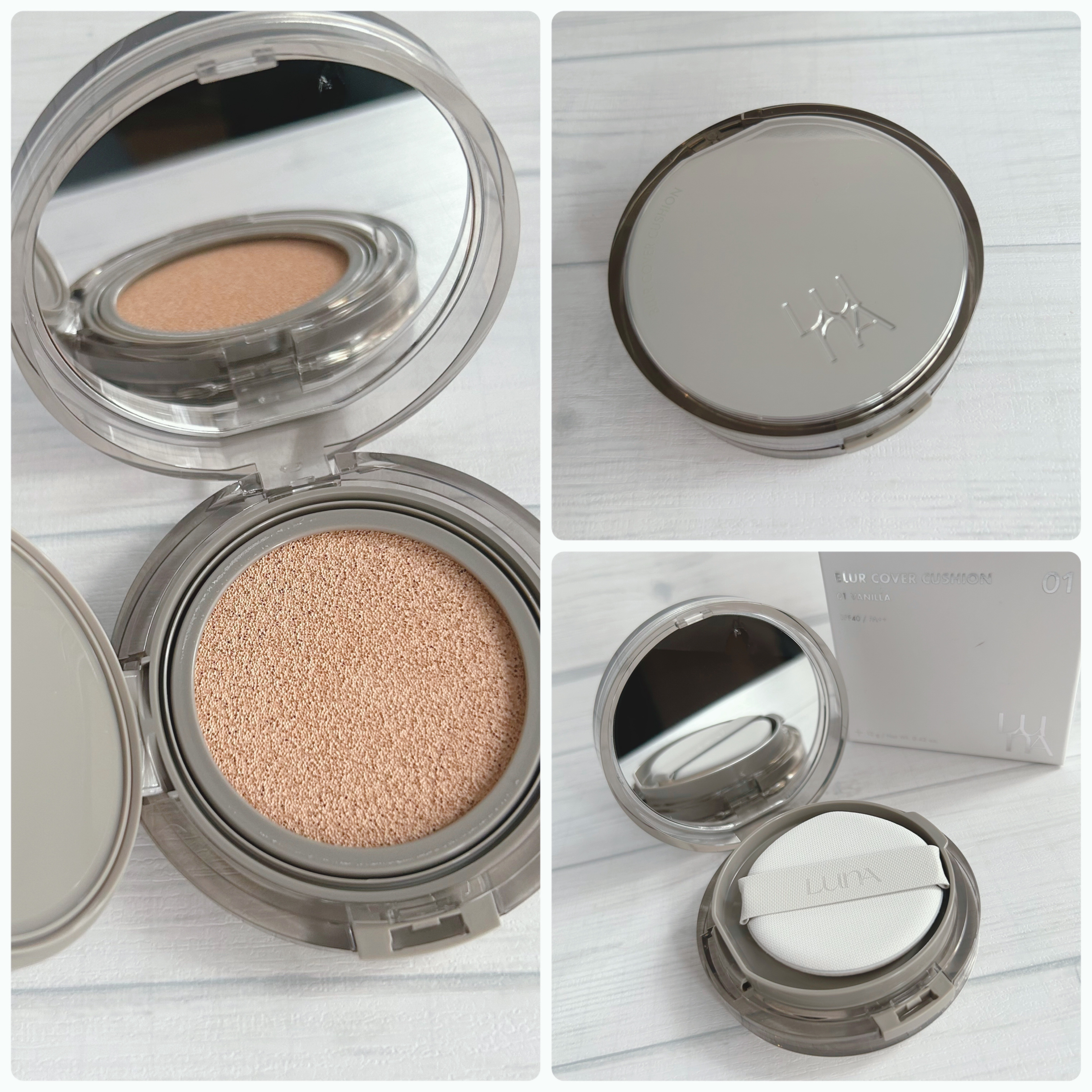 ブラーカバークッション/LUNA/クッションファンデーションを使ったクチコミ（2枚目）