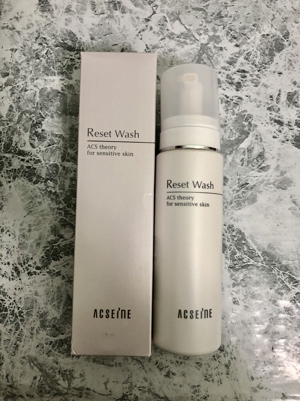 リセット ウォッシュ/ACSEINE/泡洗顔を使ったクチコミ（1枚目）
